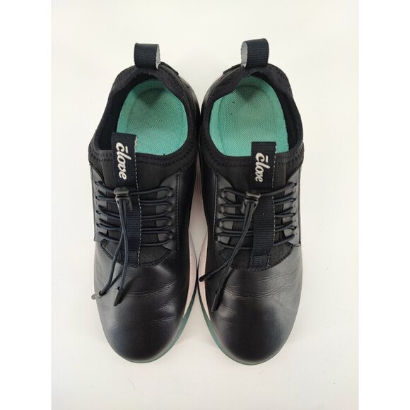 Clove Men's Classic Black Comfort Nursing Shoes Size 7.5 US - Picture 4 of 9